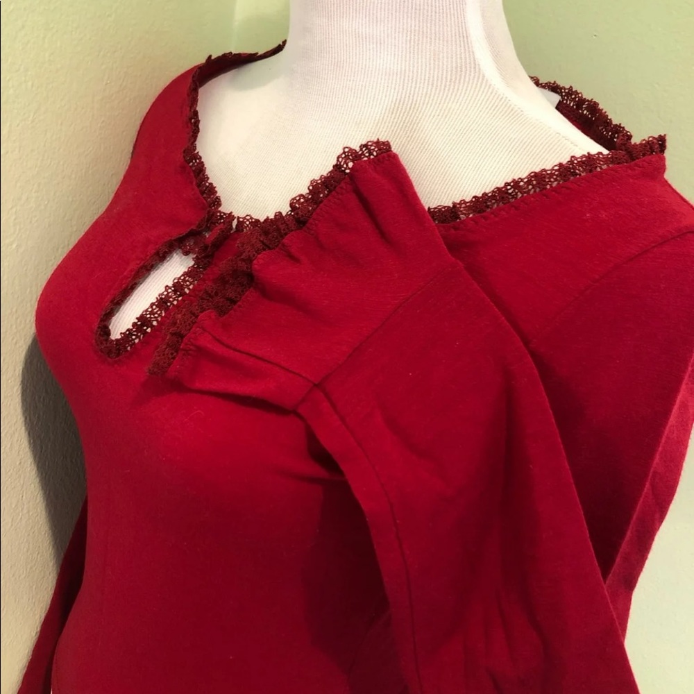 Moschino Women’s Top Size 6 Bright Red - Picture 2 of 9